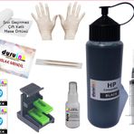 HP 4219 4251 4252 Siyah 2x100 ml Uyumlu Kartuş Mürekkep Dolum Seti