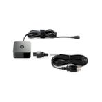 HP 45 W USB Type-c AC iç 45 W siyah adaptör güç ve invertör – adaptör DE Puissance & invertör (115 – 230, 47/63, 45 W, 12 V, 5 V, iç, tablet PC)