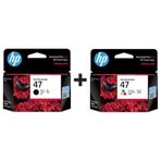 HP 47-6ZD21AE Siyah 47-6ZD61AE Renkli Deskjet Ultra INK Advantage 4828 Siyah Orijinal Kartuş Seti