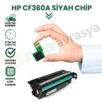 Hp 508A-CF360A Siyah Toner Çipi
