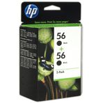 HP 56 C9502AE Siyah 2'li Kartuş