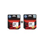 HP 650 Orjinal Renkli Kartuş - Deskjet Ink Advantage 4645 e-AiO Yazıcı Uyumlu