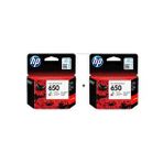 HP 650 Renkli 2'li Set Kartuş