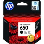 HP 650 Siyah Mürekkep Kartuş 360 Sayfa Yazıcı İçin Siyah Renkli Kullanım CZ101AE