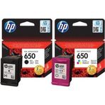 Hp 650 Siyah Renkli Kartuş 1015/1515/1516/2515/2516/2545