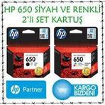 Hp 650 Siyah Ve Renkli Kartuş 1015, 1515, 1516, 2515, 2516,2545