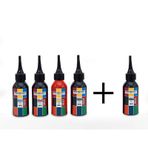 HP 650 SIYAH VE RENKLİ KARTUŞ MUADİL DOLUM SETİ 4X100 ML -3525