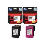 Hp 650 Siyah Ve Renkli Kartuş Seti (Hp Cz101a +Hp Cz102a)