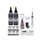 Hp 650 Uyumlu Siyah Kartuş Dolum Seti - 2x100ml Full Set