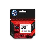 HP 651 Renkli Kartuş