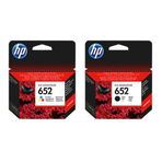 Hp 652 Siyah/Renkli Kartuş Deskjet 1115/2135/3635/3835/4535/4675