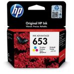 HP 653-3YM74AE Renkli Kartuş