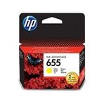 HP 655 Sarı CZ112AE Kartuş