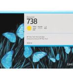 HP 676M8A 738 300 ml Yüksek Kapasiteli Sarı Orijinal Inkjet Kartuş