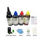 Hp 704 Hp 2060 Uyumlu Renkli Ve Siyah Kartuş Dolum Seti 4x100ml