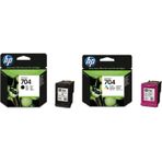 Hp 704 Siyah Hp 704 Renkli 2 Kartuş