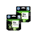 HP 704 Siyah Kartuş Cn692ae Ve 704 Üç Renkli Kartuş Cn693ae 2'li