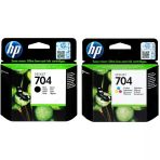 Hp 704 Siyah Ve Renkli Kartuş CN692A, CN693A SET - HP 704
