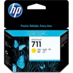 HP 711 CZ132A Sarı Orjinal Kartuş 29ML / HP Designjet T120 HP Designjet T520 Kartuş - Renkli