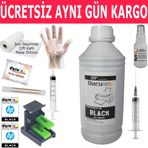 HP 7155W 7200 7260 4x100 ml Uyumlu Kartuş Mürekkep Dolum Seti