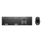 Hp 720 9t5a9aa Çoklu Cihaz Bağlantılı Şarj Edilebilir Kablosuz Klavye Mouse Set Lazer siyah