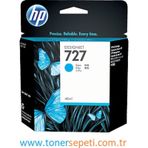 HP 727-B3P13A 40 ml Mavi Mürekkep Kartuş