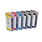 HP 72XXL Süper Chipli Kolay Dolan Kartuş HP Designjet T610 T620 T770 T790 T795 T1100 T1120 T1200 T1300 T2300