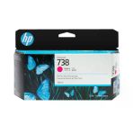 HP 738-498N6A Kırmızı Orijinal Kartuş