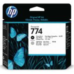 HP 774 P2W00A Foto Siyah Açık Gri Baskı Kafası
