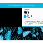 HP 80 C4821A Mavi Baskı Kafası ve Baskı Kafası Temizleyicisi