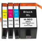 HP 903XL 4 RENK İTHAL MUADİL KARTUŞ SETİ HP PRO 6950-6960-6970