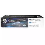 HP 981Y-L0R13A Extra Yüksek Kapasiteli Mavi Orijinal Kartuş