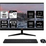 Hp Acer Aspire C24-1700 İ5 1235U 20Gb Ram 2Tb Ssd 23.8" Fhd Fdos All In One Pc Dq.bjwem.006
