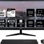 Hp Acer Aspire C24-1700 İ5 1235U 32Gb Ram 1Tb Ssd 23.8" Fhd W11h All In One Pc Dq.bjwem.006