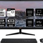 Hp Acer Aspire C24-1700 İ5 1235U 32Gb Ram 512Gb Ssd 23.8" Fhd Fdos All In One Pc Dq.bjwem.006