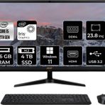 Hp Acer Aspire C24-1700 İ5 1235U 36Gb Ram 4Tb Ssd 23.8" Fhd W11p All In One Pc Dq.bjwem.006