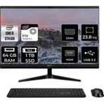 Hp Acer Aspire C24-1700 İ5 1235U 64Gb Ram 1Tb Ssd 23.8" Fhd Fdos All In One Pc Dq.bjwem.006