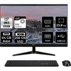 Hp Acer Aspire C24-1700 İ5 1235U 64Gb Ram 256Gb Ssd 23.8" Fhd Fdos All In One Pc Dq.bjwem.006