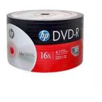 HP Boş DVD-R 16X 4,7GB 50'li Paket Yüksek Kalite ve Dayanıklı Tasarım ile Uyumlu