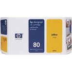 Hp C4848A 80 Sarı 350 Ml Genıs Format Murekkep Kartusu