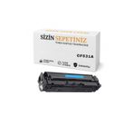 HP Cf531A M180N-M181F Mavi Muadil Toner