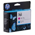 HP CH646A 761 Kırmızı ve Camgöbeği Designjet Baskı Kafası