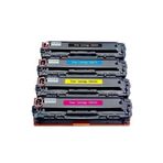 HP Color LaserJet CP1515n Yazıcı Uyumlu (cb540-cb541-cb542-cb543) (125A) 4 Renk Muadil Toner Seti