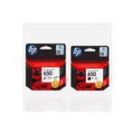 Hp Cz101ae Cz102ae 650 Siyah Ve Üç Renkli Kartuş