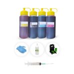 Hp Deskjet 2600/2620/2630/2632/2633 Hp 304 İçin 4 Renk 500ml Photoink Plus Siyah Ve Renkli Kartuş D