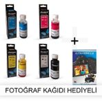HP Deskjet D2300 1 Takım Photoink Mürekkep Uyumlu Fotoğraf Kağıdı
