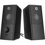 Hp DHS-2101S 6W Siyah Multimedia Hoparlör, Bas ve Tiz Ayarı Olmadan Temiz Ses Deneyimi