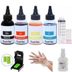 HP EFLWGAA 704 Uyumlu Renkli Kartuş Kolay Dolum Seti