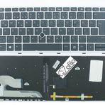 Hp EliteBook 840 G5 Uyumlu Klavye - Siyah - TR - Backlit LED