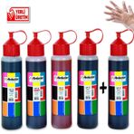 Hp , Epson, Canon, Brother Tanklı Yazıcı Eco Solvent Mürekkep Dolum Seti 5X500 ml. 35.000 sf.